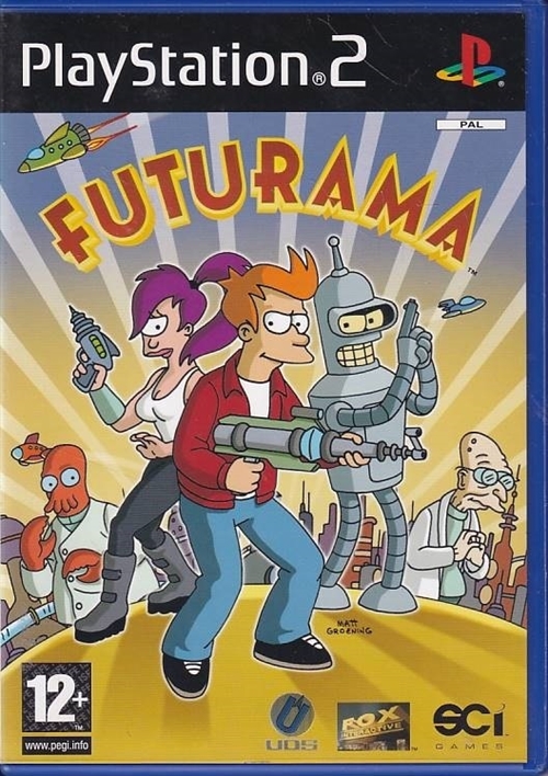 Futurama - PS2 (A Grade) (Genbrug)